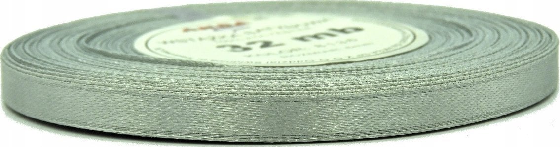 BREWIS Wst±żka satynowa 12mmx23m szara