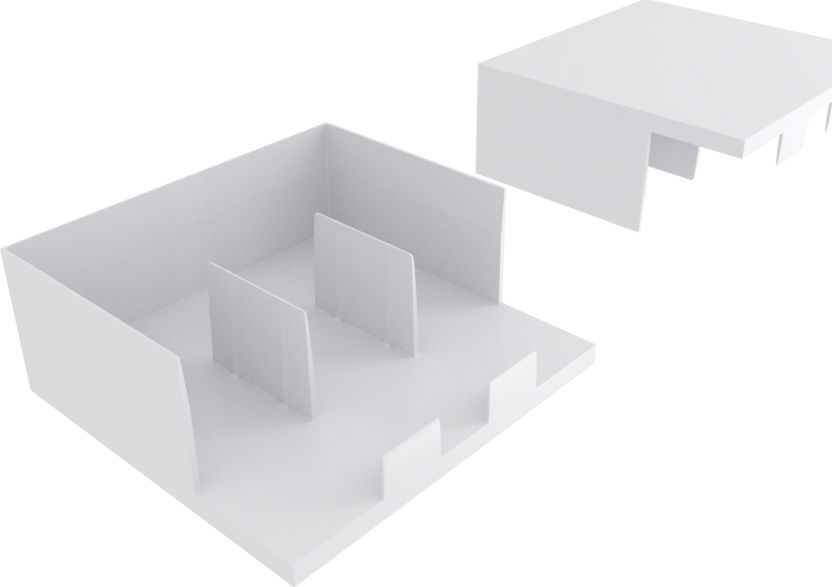 Doktorvolt Zaślepka do szyn łączeniowych 3F 12mm2 10szt. Z-12/3F 2848