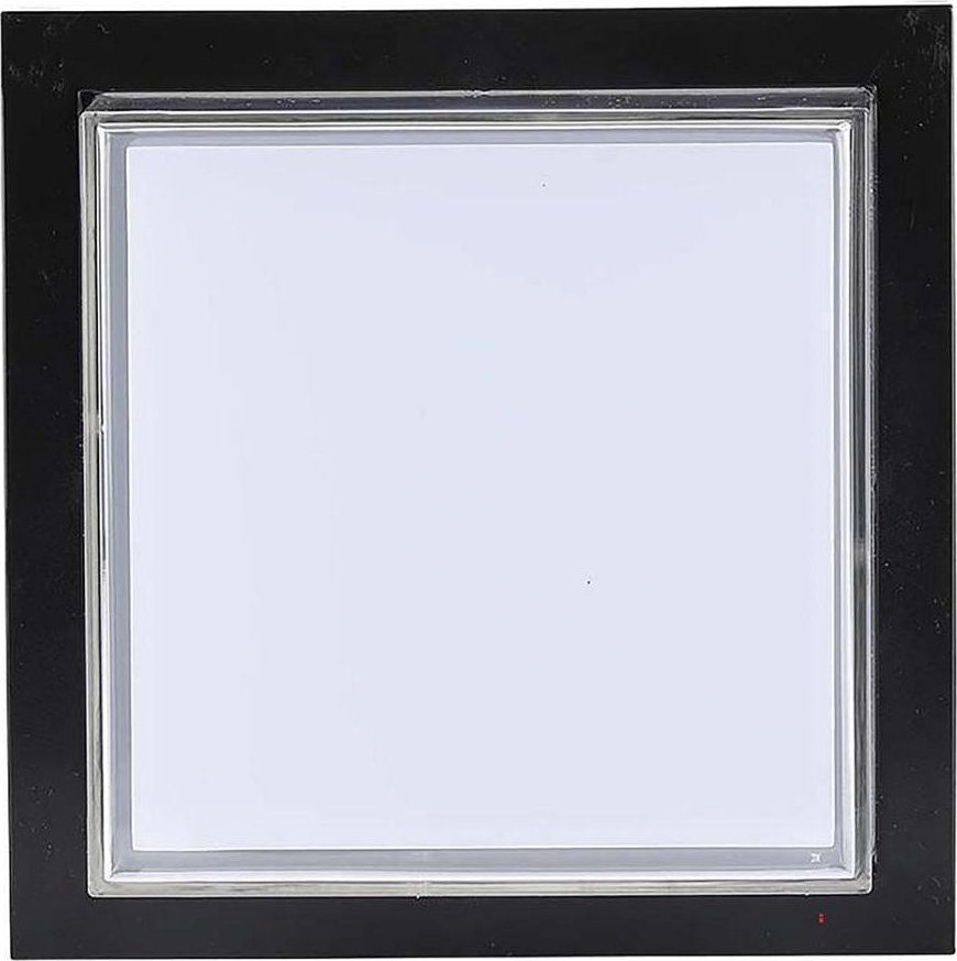 Oprawa V-TAC 12W LED IP65 Czarny Kwadrat VT-828 3000K 1200lm