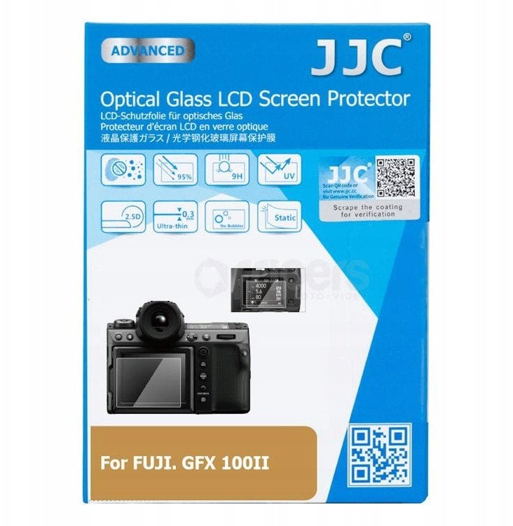 Osłona LCD JJC GSP-GFX100II szkło