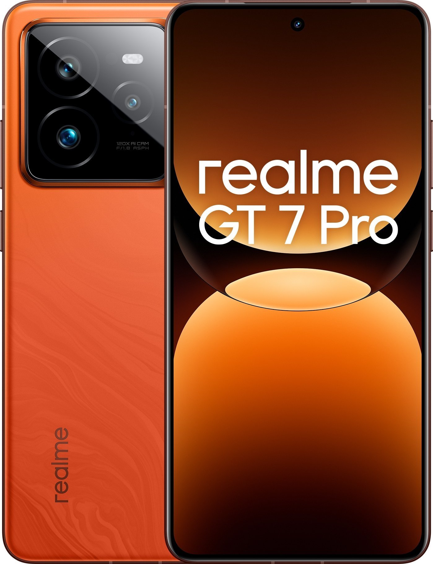 Smartfon Realme GT 7 Pro 5G 12/512GB Pomarańczowy (null)