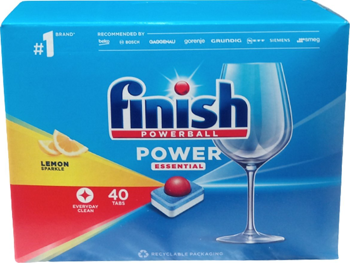 Finish Tabletki do zmywarki Power Essential 40 szt.