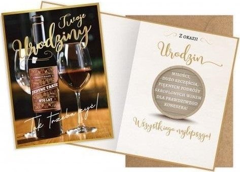 KUKARTKA Karnet V Urodziny