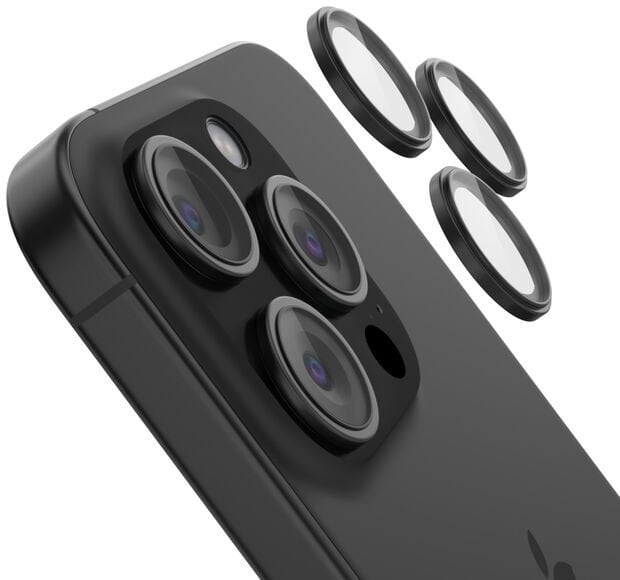 Belkin 1x2 ochrona obiektywu kamery TempGlass iPhone 15Pro/15ProMax