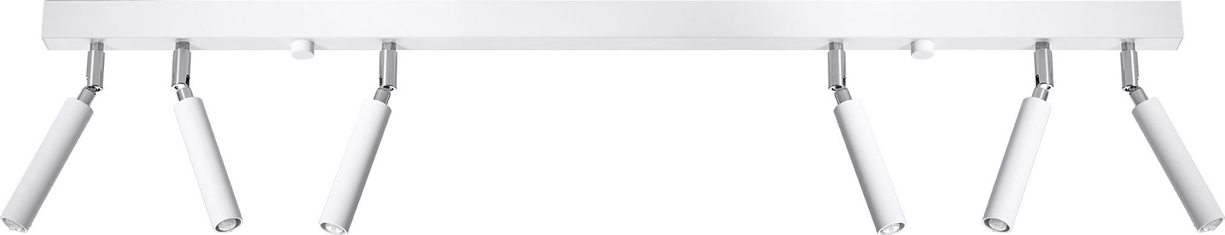 Lampa sufitowa Lumes Biały plafon sufitowy LED z reflektorami - EX675-Eyetes