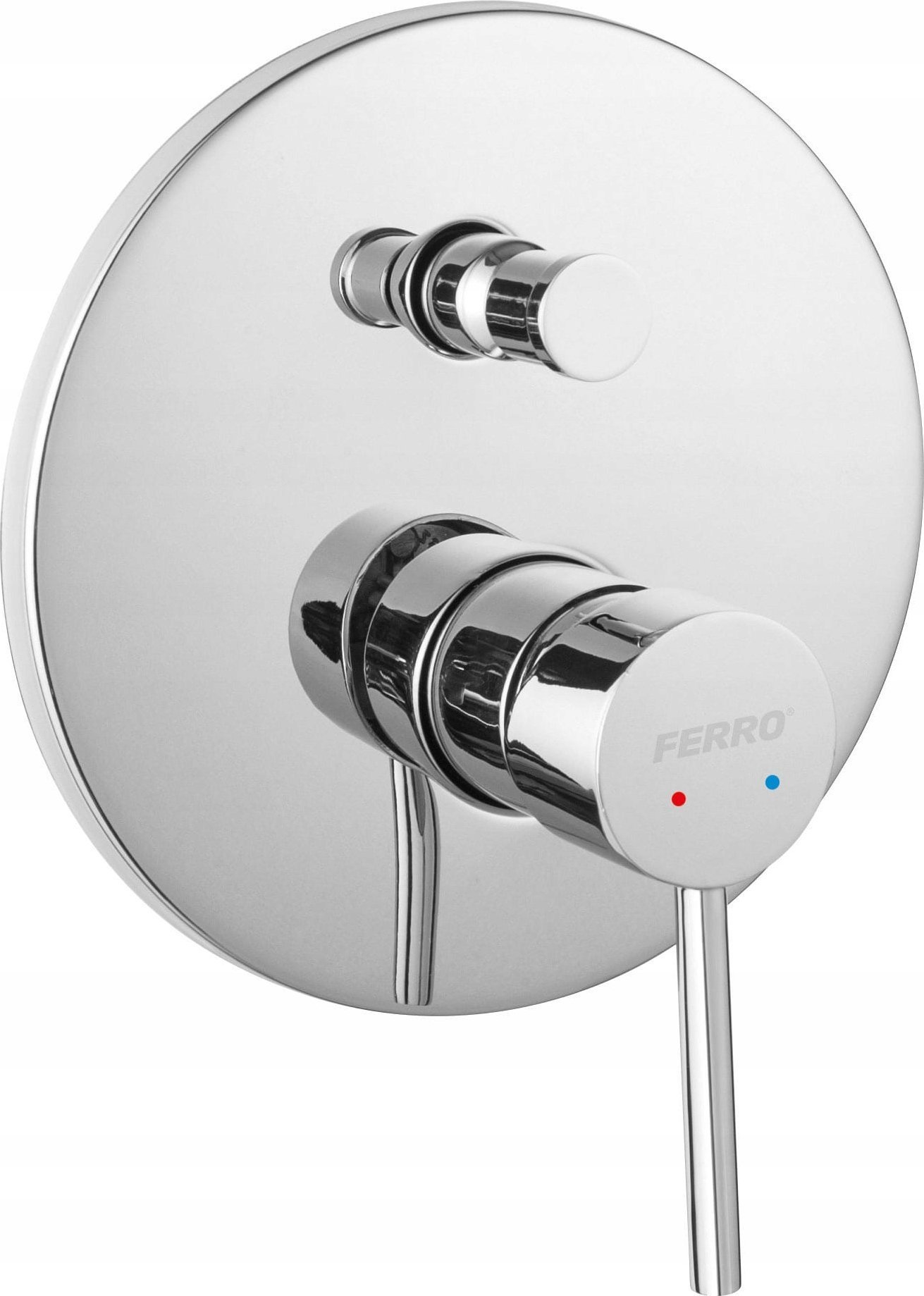 Bateria prysznicowa Ferro FIESTA bateria podtynkowa, 2-funkcyjna, chrom