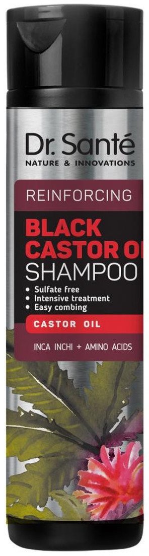 Dr. Sante Black Castor Oil Szampon do włosów Rycynowy 250ml