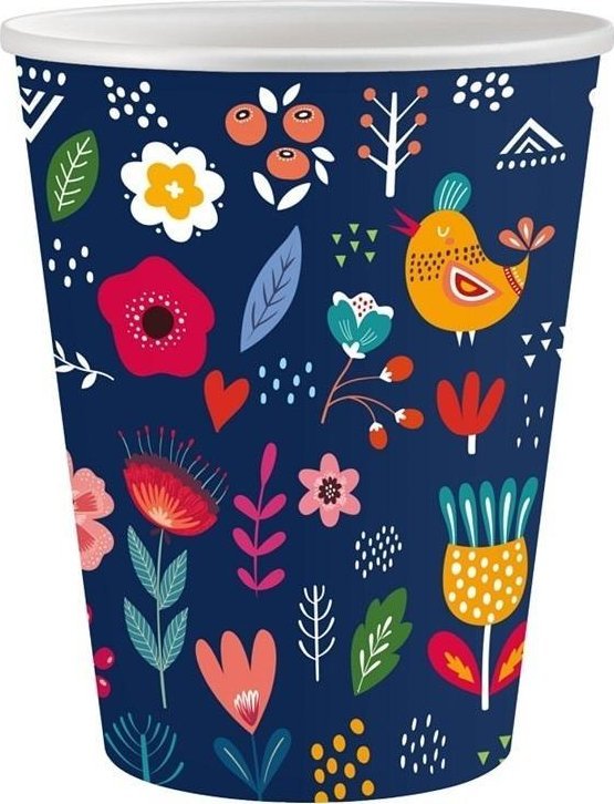 Kubeczki papierowe Summer Have fun 250ml 6szt