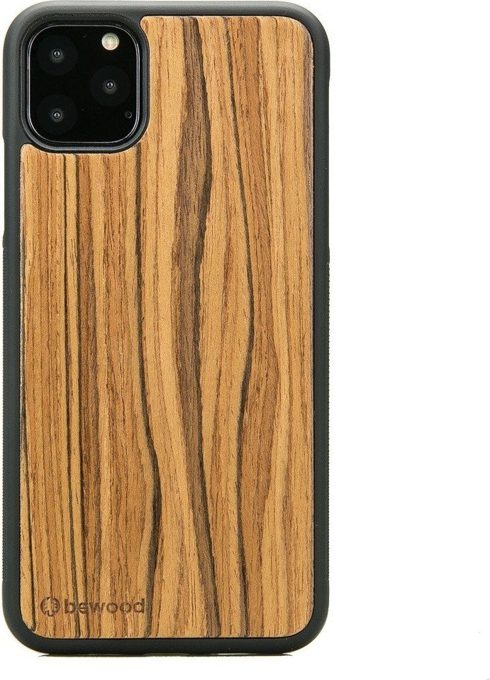 BeWood Drewniane Etui na iPhone 11 PRO MAX OLIWKA