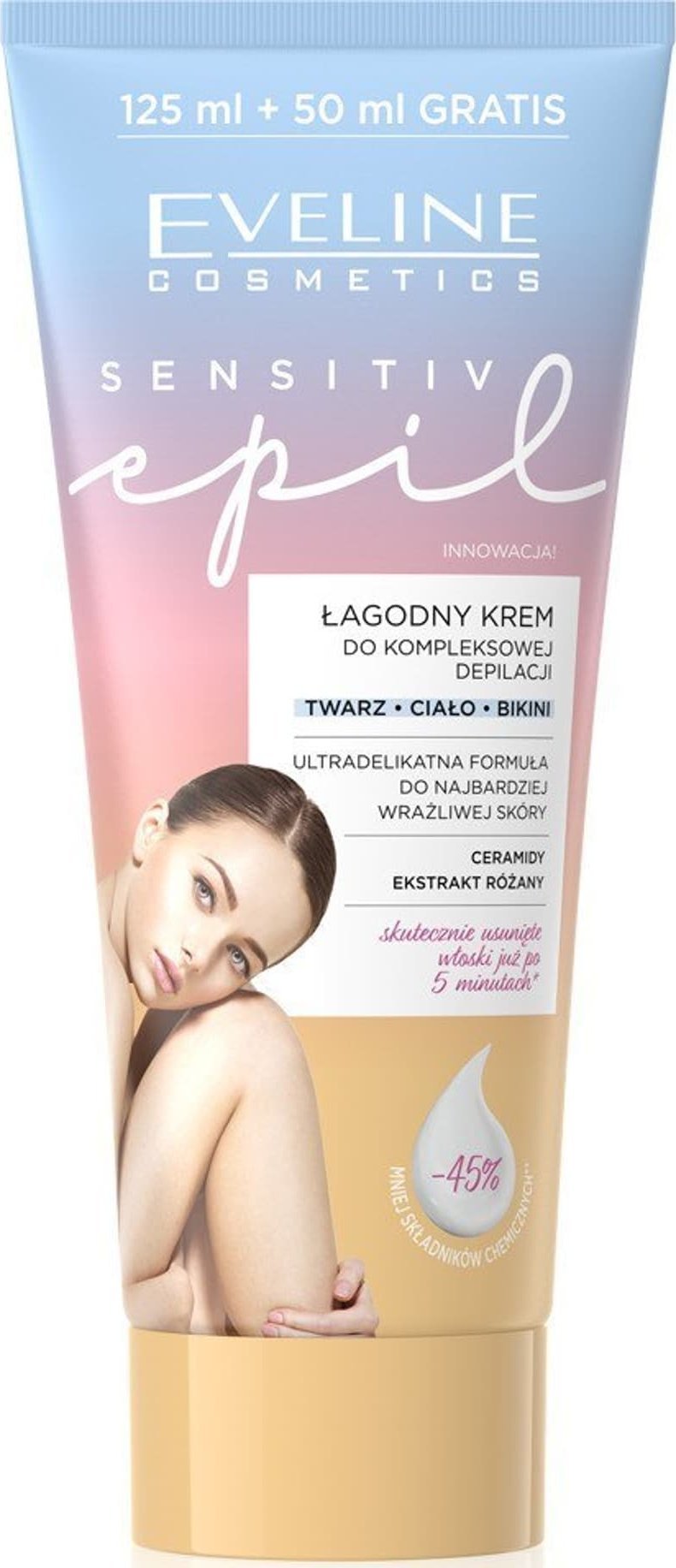 Eveline DEP.Krem d/dep 175 ml Sm.Ep.Sensitive