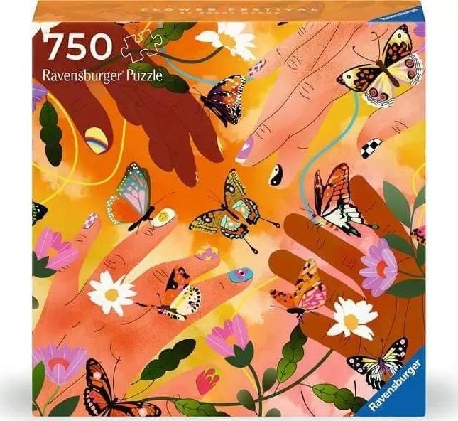 Ravensburger Puzzle 750 Art&Soul Festiwal Kwiatów