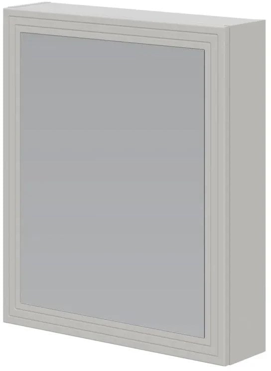 Szafka łazienkowa TORETO 1D 60cm kaszmirowy mat z lustrem HALMAR