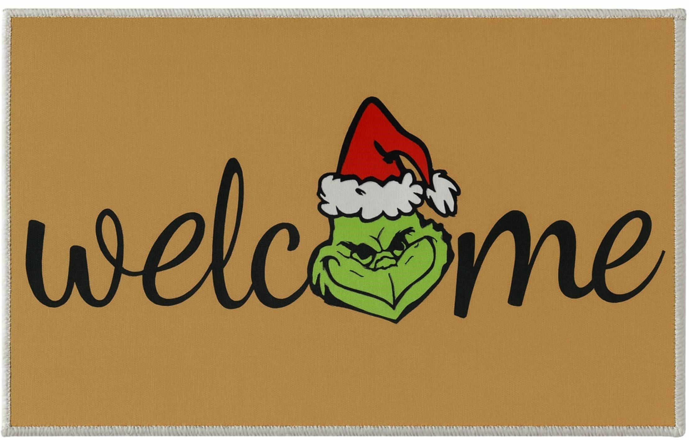 DA322A Wycieraczka do butów swiąteczna welcome 40x60cm