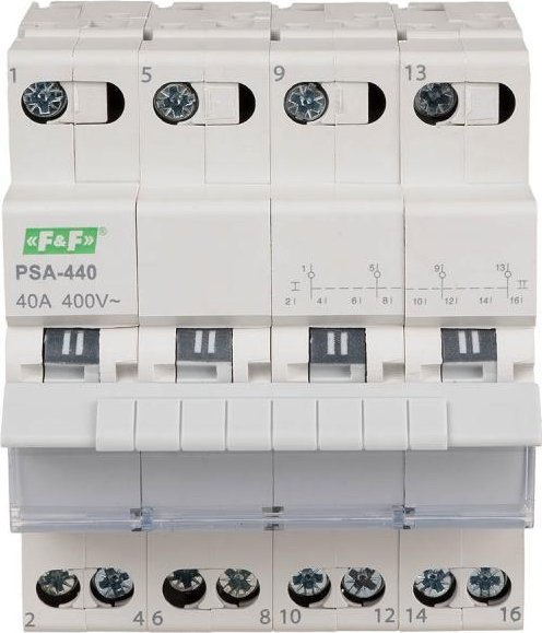 F&F Przełącznik źródła zasilania I-0-II PSA-440 40A 4P