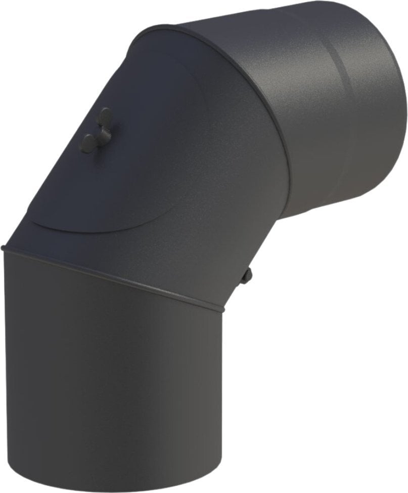 Ferrolux FERROLUX KOLANO OBROT.0-90st. 180 Z WYCZ.CZARNY