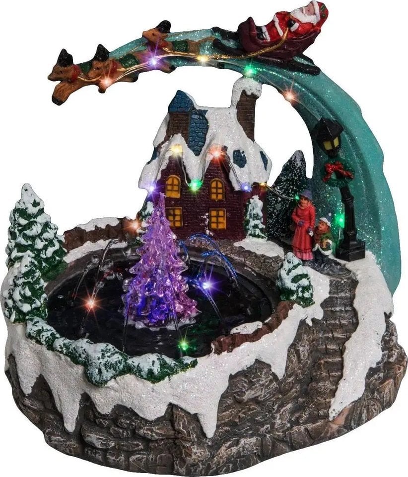 Dekoracja świąteczna Fééric Lights and Christmas szopka