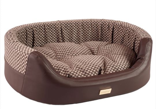 Ami Play Legowisko Elipsa 2 in 1 Morgan S 54[x]x45[y]x16[h] cm Brązowy