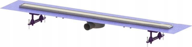 Kessel Odpływ liniowy prysznicowy Linearis Compact, L=1150, odpływ boczny DN50 z matą fabrycznie zamont.