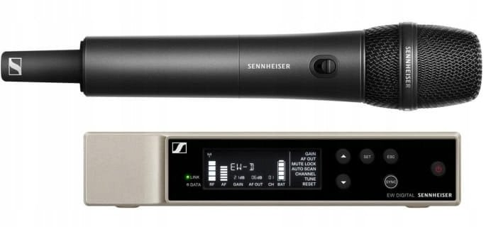 Sennheiser EW-D 835-S SET (Q1-6) - Zestaw bezprzewodowy wokalowy, 470-526 MHz
