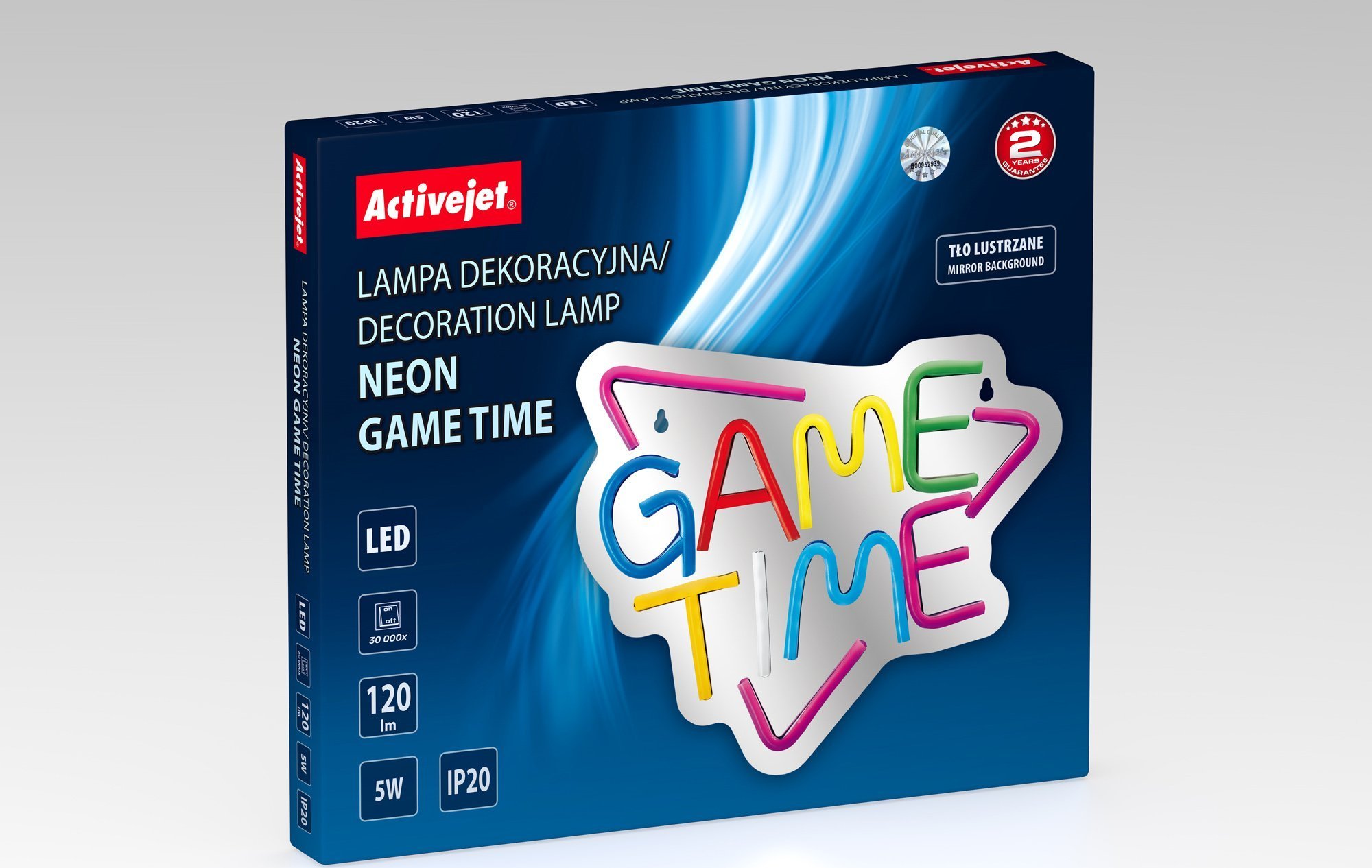 Neon LED Activejet AJE-NEON GAME TIME