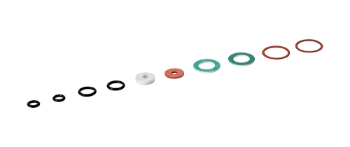 Tycner Komplet uszczelek baterii 1/2" silikonowa 10szt. - 057/K