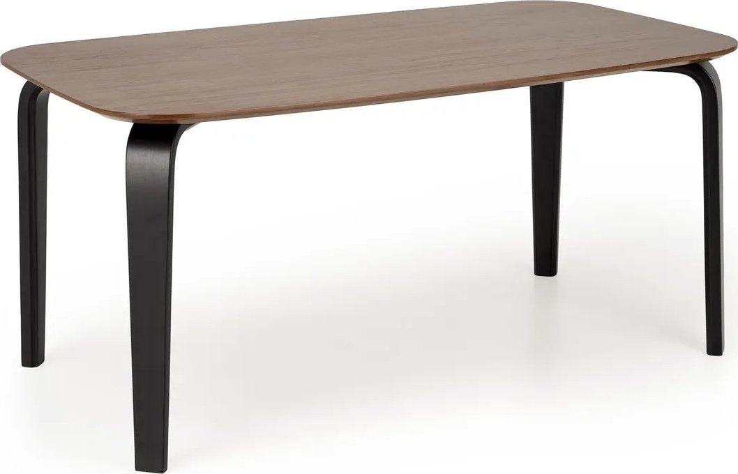 Halmar Stół PEDRO 160x90 orzech/czarny HALMAR