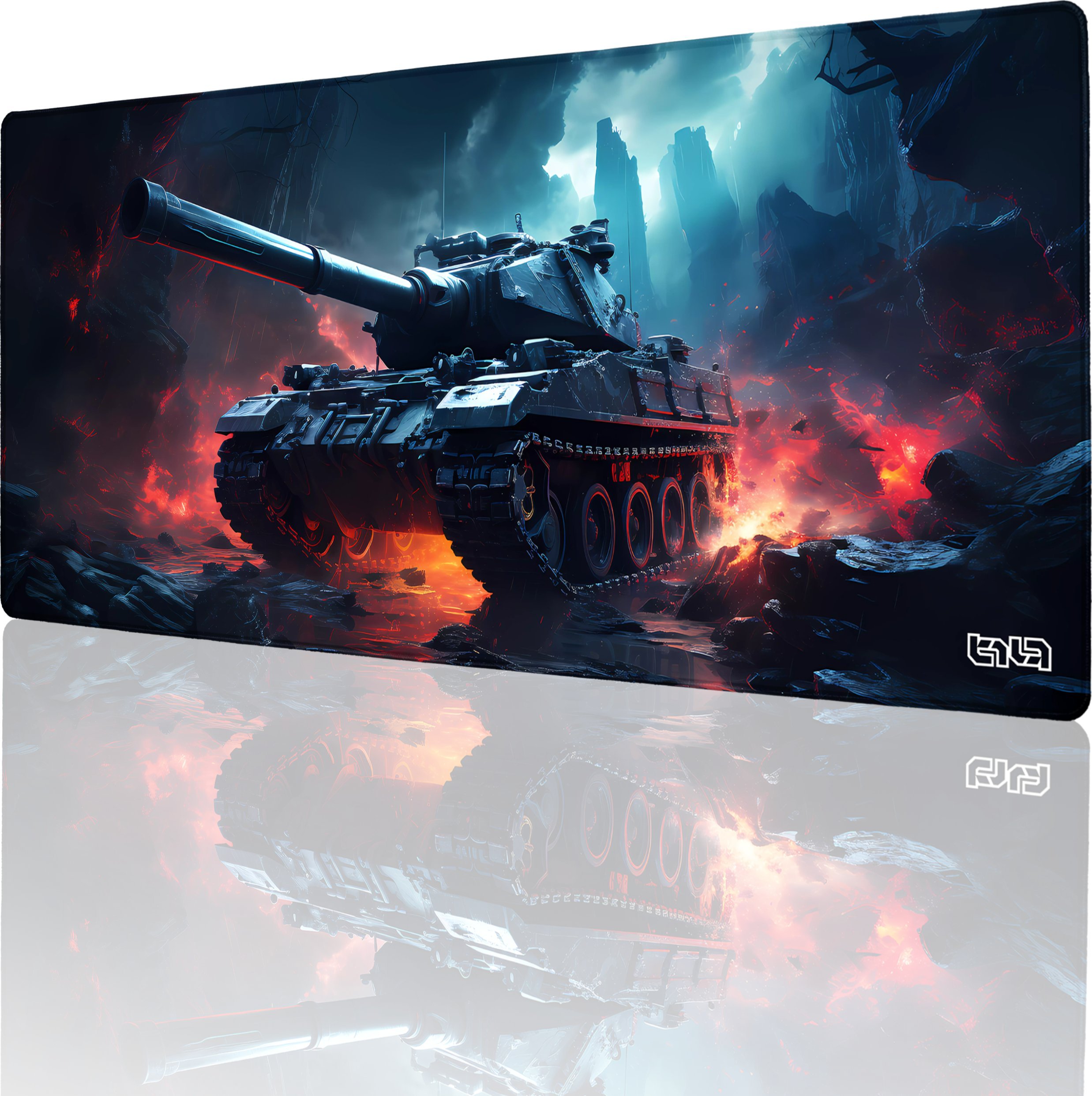 Podkładka Tilt DUŻA PODKŁADKA POD MYSZKĘ Tygrys 90x40 TILT XL Wodoodporna Antypoślizgowa