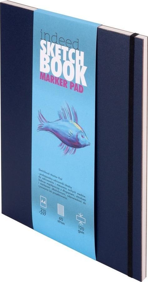 Szkicownik Indeed Marker Pad A4 granatowy
