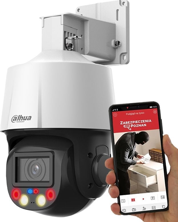 Kamera IP Dahua Technology obrotowa, 4Mpx, TiOC, Smart (SD3E405DB-GNY-A-PV1)