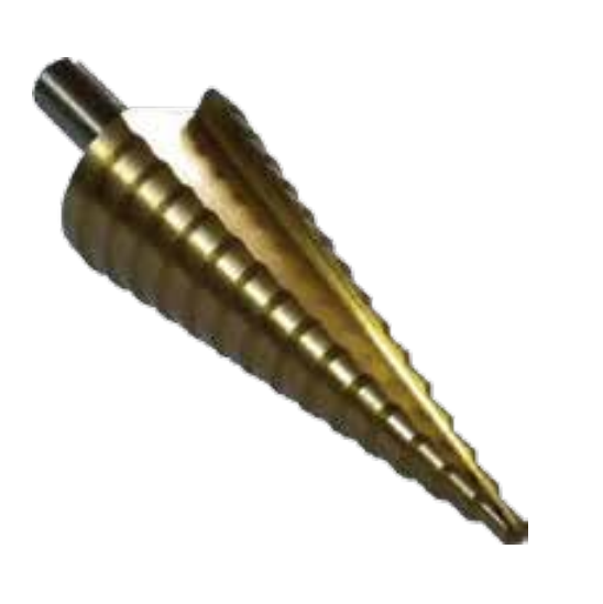 Wiertło Modeco stopniowe walcowe 7 5 10 13 16 19 31 33 29 21 23 26 35mm (MN-61-802)