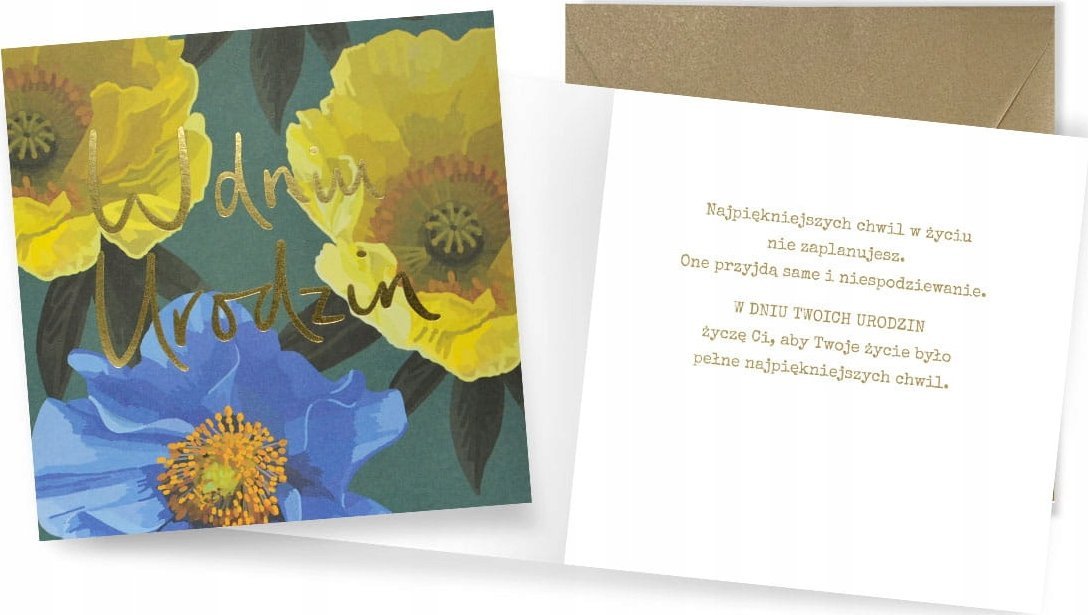 KUKARTKA KARNET QRP KW URODZINY