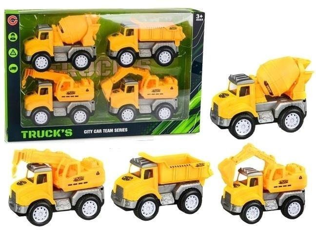 Zestaw aut budowlanych