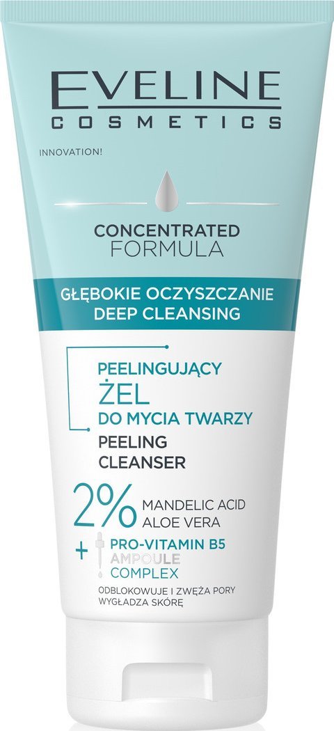Eveline Cosmetics Skoncentrowana formuła peeling do mycia twarzy 150ml