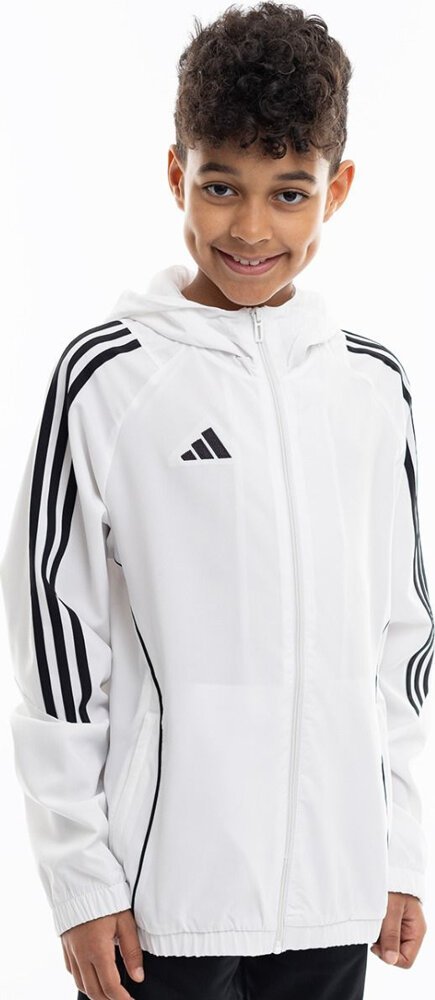 Adidas Kurtka dla dzieci adidas Tiro 24 biała IM8799 116cm