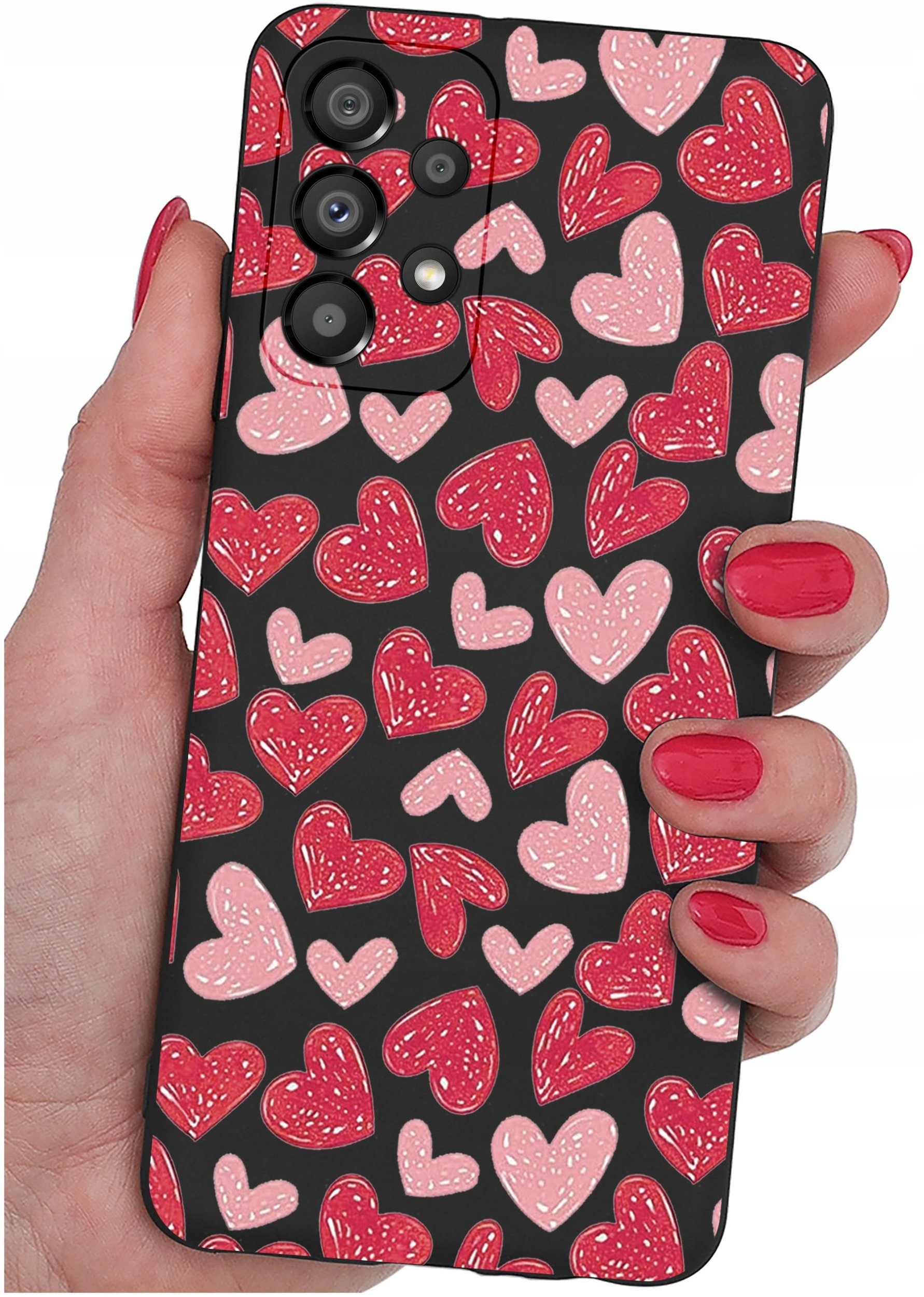 Etui do SAMSUNG A52 | A52s 5G | WZORY | SILIKONOWE MATT SZKŁO 9H