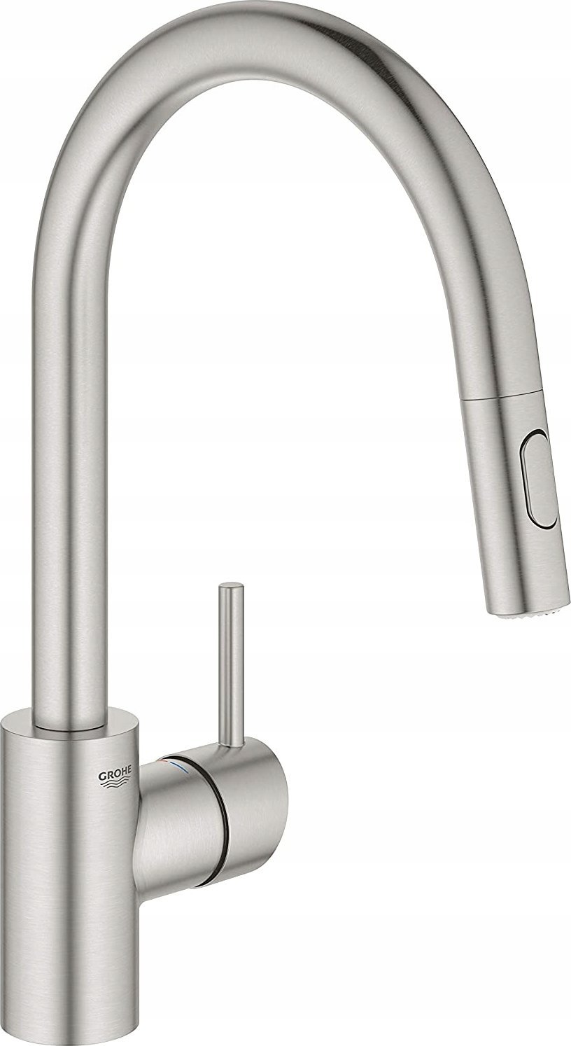 Bateria kuchenna Grohe Grohe bateria zlewozmywakowa Concetto, stal nierdzewna 31483DC2