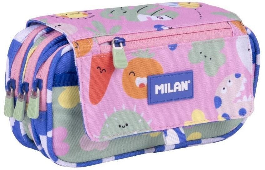 Piórnik 3 komorowy z klapką Green&Grow