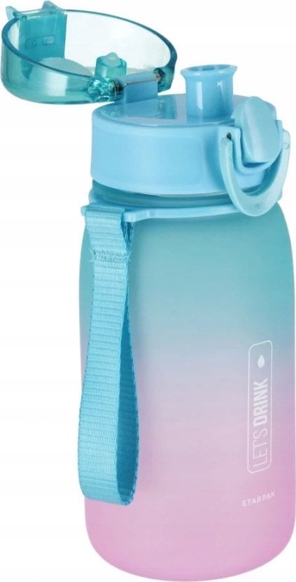 Starpak BIDON 400ML OMBRE BLUE-PINK STK PB 6/24