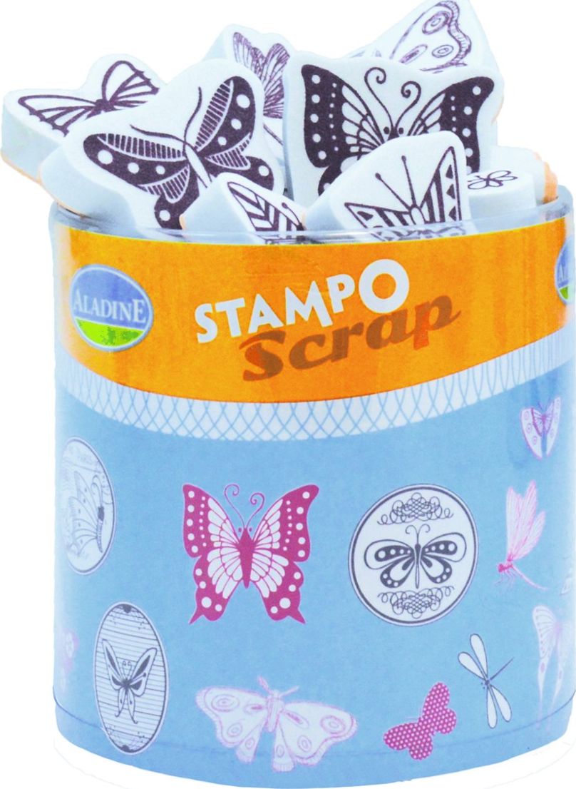 Aladine Stempelki do Scrapa Motylki