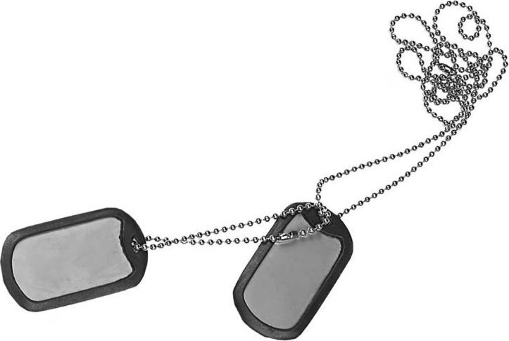 Nieśmiertelnik - Stal Nierdzewna Helikon