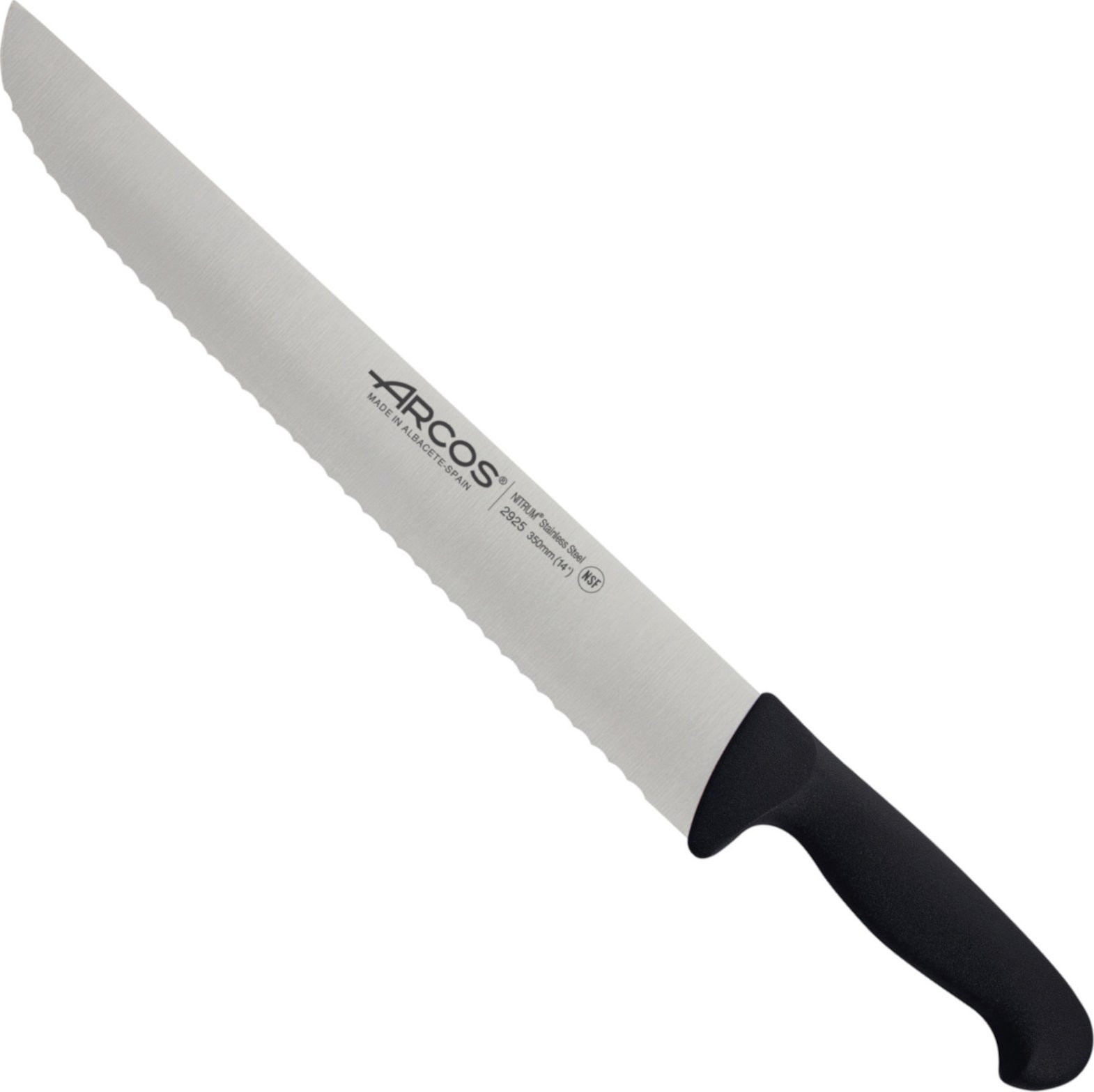 Arcos Nóż rzeźniczy ząbkowany seria 2900 dł. 350/492 mm Nóż rzeźniczy ząbkowany seria 2900 dł. 350/492 mm