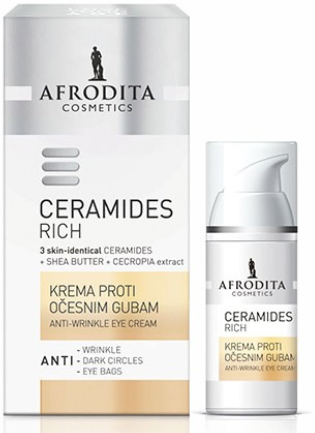 Afrodita Ceramides Rich Przeciwzmarszczkowy Krem Pod Oczy
