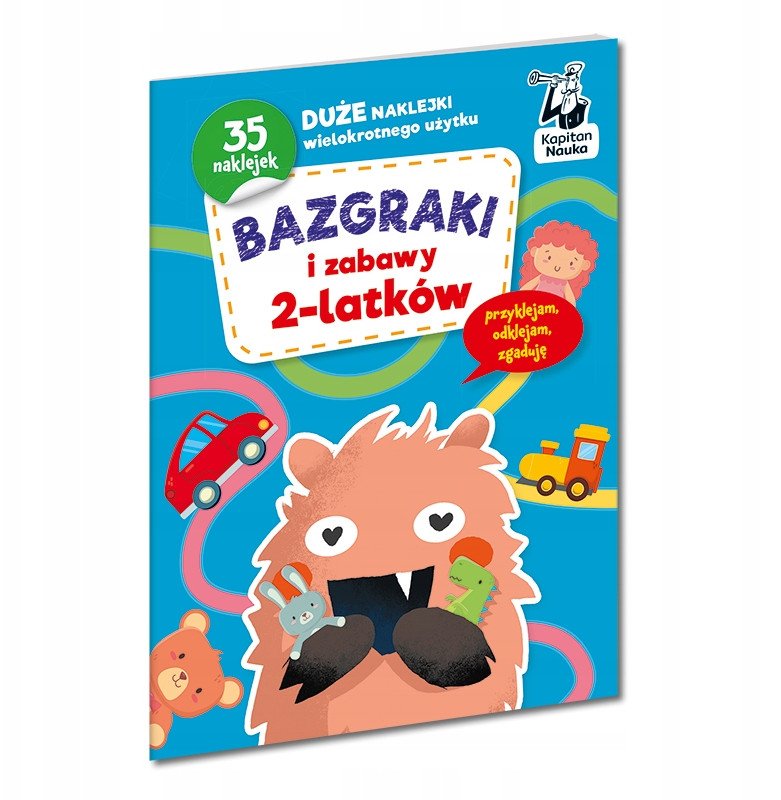 Kapitan Nauka. Bazgraki i zabawy 2-latków