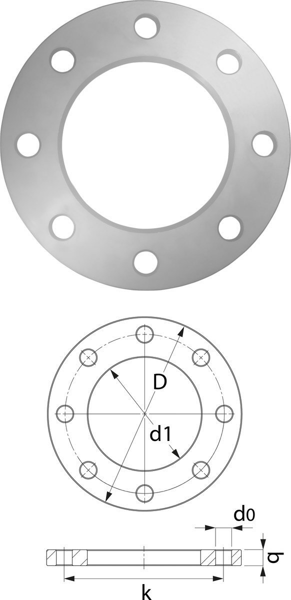 KAN-therm Kołnierz stalowy PN16 75