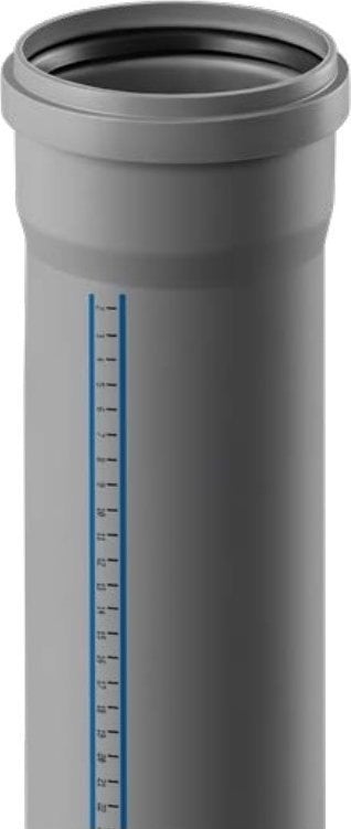 Rura kanalizacji wewnętrznej PP 50/3000 HTEM szara