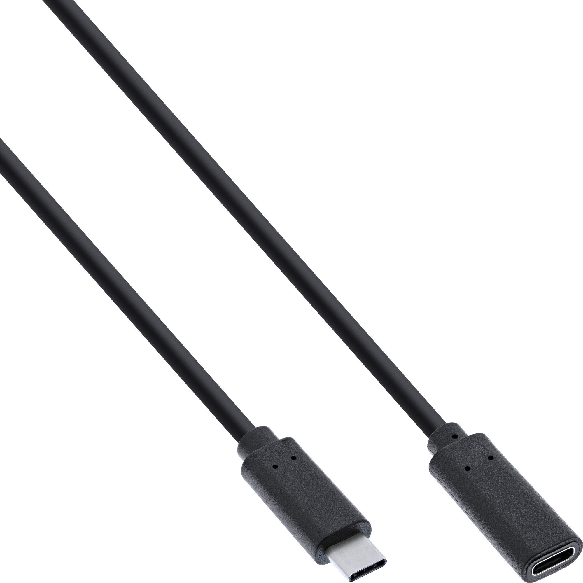 Kabel USB InLine USB-C - USB-C 1.5 m Czarny (35774)