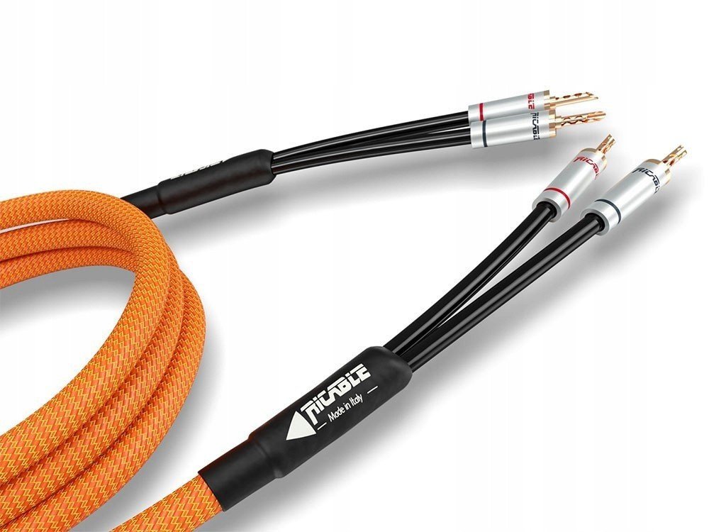 Kable głośnikowe Ricable Dedalus Speaker MKII Długość: 2 x 4m