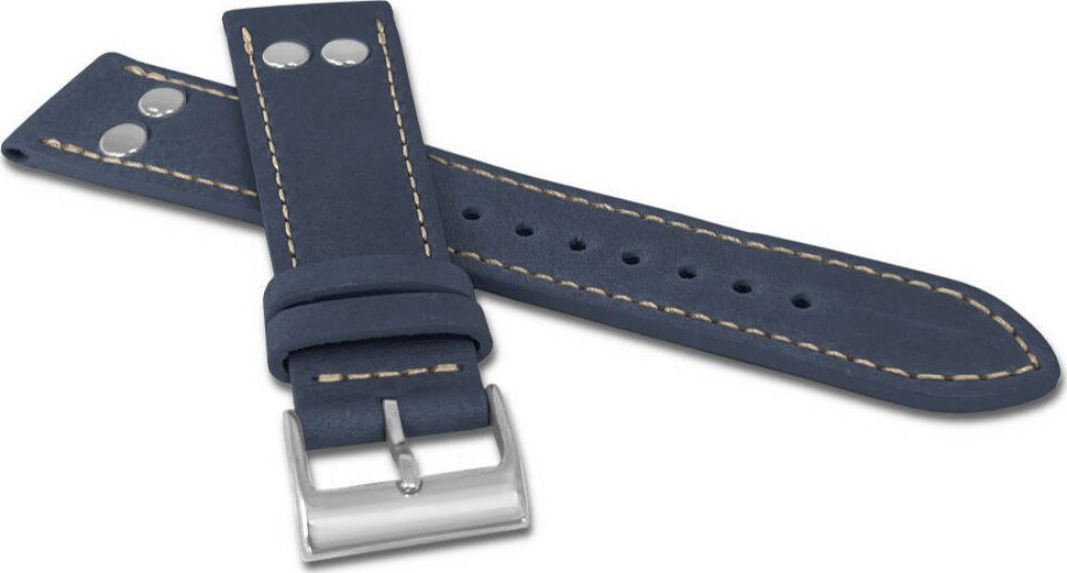 Lavvu Skórzany pasek do zegarka 20 mm Lavvu LSUAL20 skóra licowa