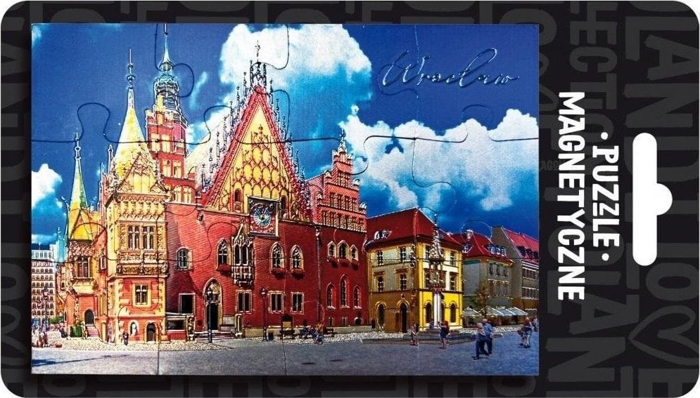 Pan Dragon Magnes puzzle Wrocław ILP-MAG-PUZZ-WR-02