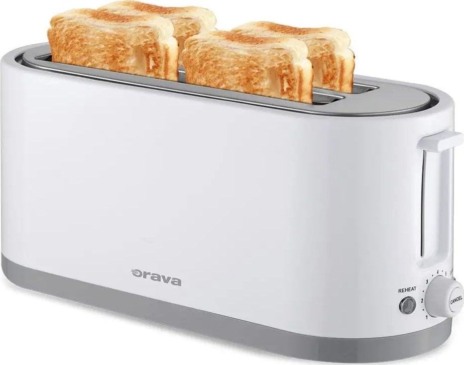 Toster 4 polowy HR-125, bia�y, Orava